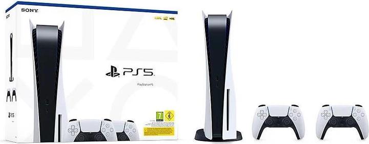 Sony PlayStation 5 mit zweitem DualSense Wireless-Controller