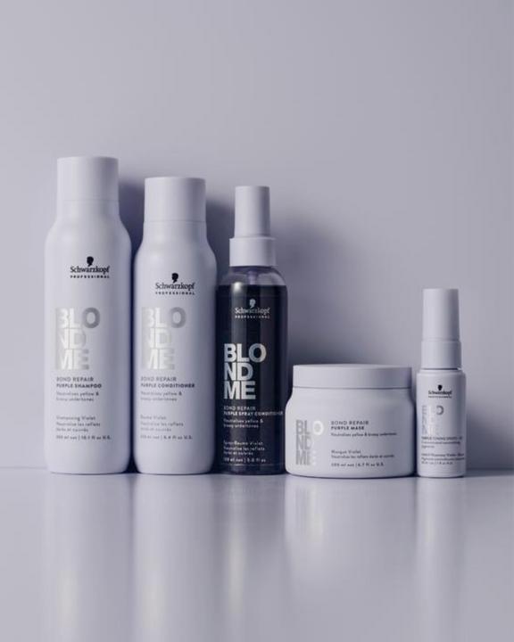 Actual product image Schwarzkopf Professional BLONDME Bond Repair Lila Maske (200 ml)