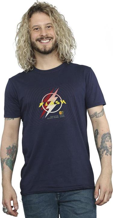 Image du produit - T-shirt THE FLASH LIGHTNING LOGO - Homme (S)