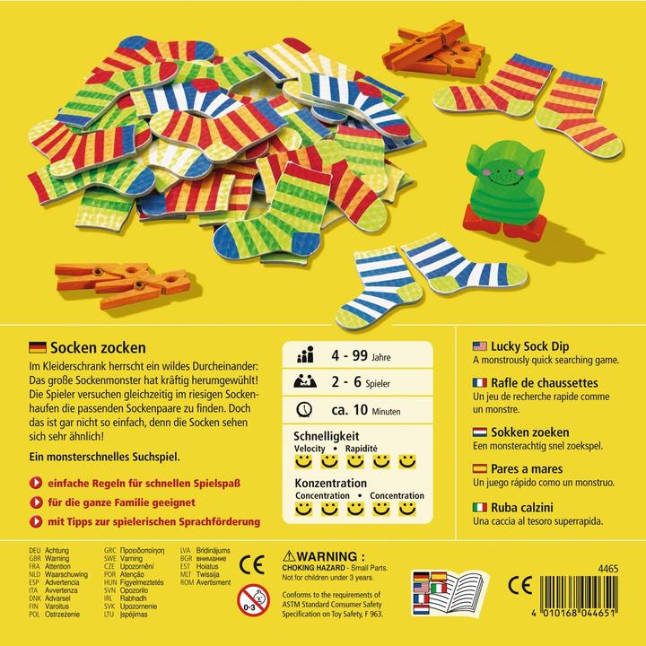 Produktbild Haba Socken zocken (Deutsch)