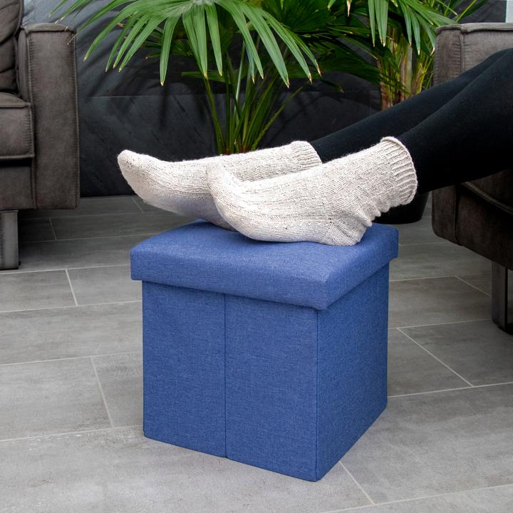 Actual product image Intirilife Seat Cube SEA BLUE