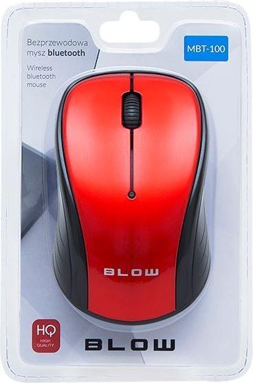Actual product image Blow Mouse Bluetooth MBT-100 red (Wireless)