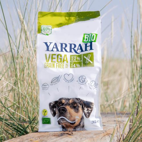 Produktbild Yarrah Trockenfutter Dog TF Bio Vega, 2 kg, Adult, Getreidefrei (Adult, 1 Stk., 2000 g)