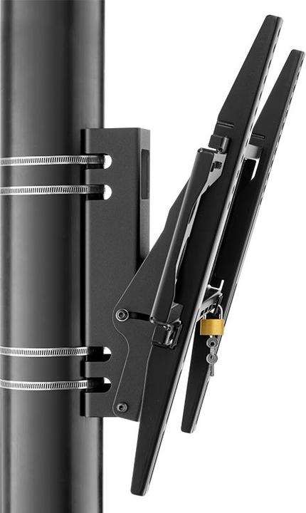 Produktbild Hagor PLW SERIES - Montagekomponente (Säulenadapter) für LCD-Display - Schwarz - Bilds (55", 30 kg)