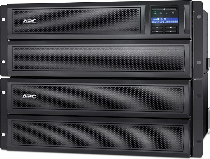 Produktbild APC Smart UPS X 2200VA Short-Depth Tower/Rack Convertible LCD 200-240V mit Netzwerk Karte (2200 VA, 1980 W, Line-Interaktiv USV)