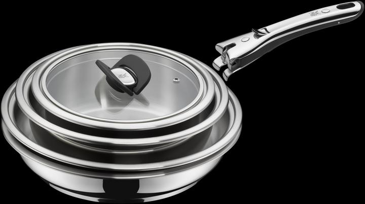 Image du produit WMF Click&Serve Cocotte, 20 cm (20 cm, Cocotte + faitout, Acier inoxydable)
