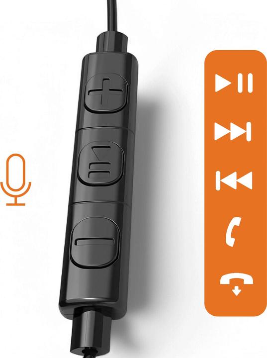Produktbild LinQ Wired Lightning Earphones Semi-intra-auricular (Kabelgebunden)