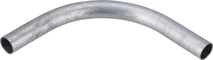 Produktbild Fränkische Rohrwerke Stahlrohr-Steckbogen M63 SBS-E-V63 verzinkt für Staro Steck ES-V (Kabeldurchlass, 57 cm)