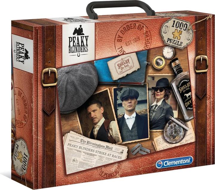 Clementoni Puzzle Peaky Blinders g im Koffer (1000 Teile)