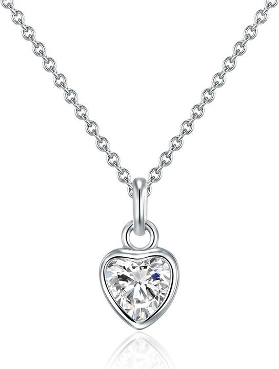 Rafaela Donata Damen Herz Sterling Silber Zirkonia silber - 4026 (Sterling Silber)