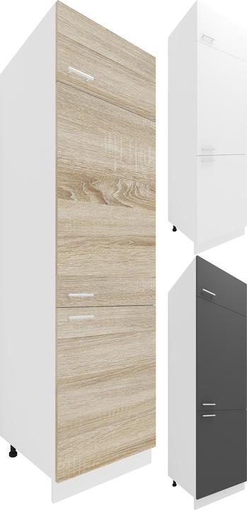 Image du produit VCM Armoire de cuisine Largeur 60 cm Armoire haute Cuisine Meubles de cuisine Esilo (60 x 57 x 207 cm)