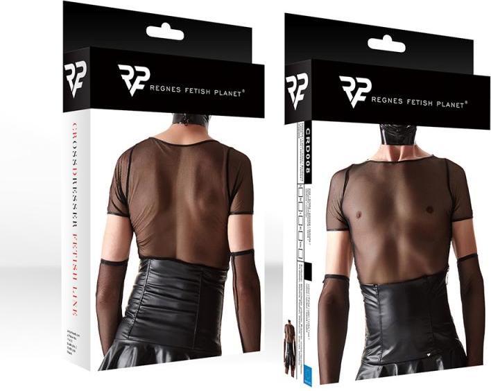 Produktbild Regnes Fetish Planet Herren Netz-Shirt (M)