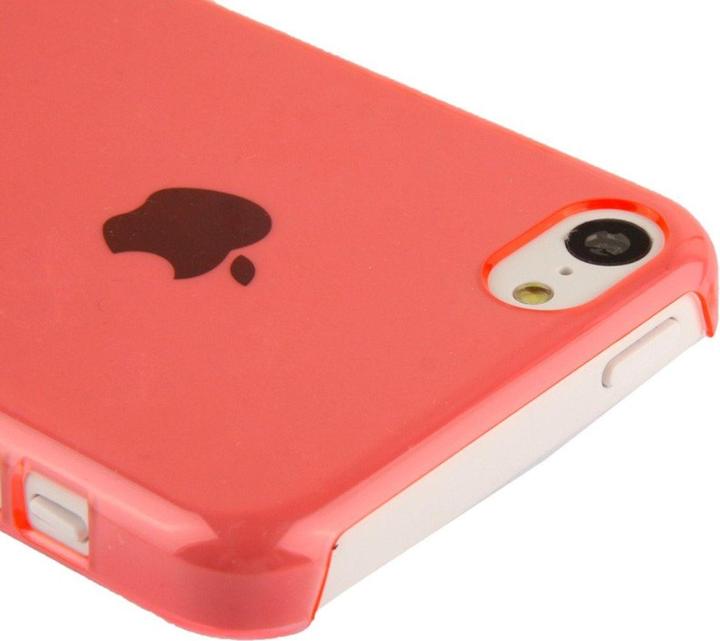 Produktbild König Design Schutzhülle Hard Case für Handy Apple iPhone 5C rot (Apple iPhone 5c)