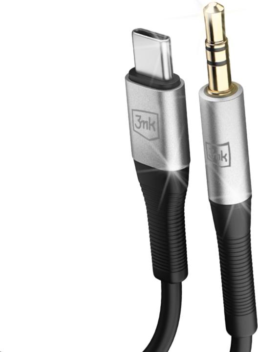 Immagine prodotto 3MK USB C — 3.5mm Klinke (1 m, Connettore da 3,5 mm (AUX))