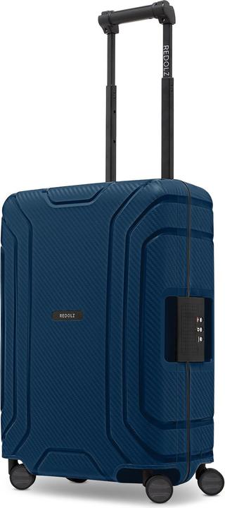 Redolz Essentials 15 4-Rollen Kabinentrolley 55 cm mit Dreipunkt-Verschluss (40 l, Handgepäck (bis 50l))