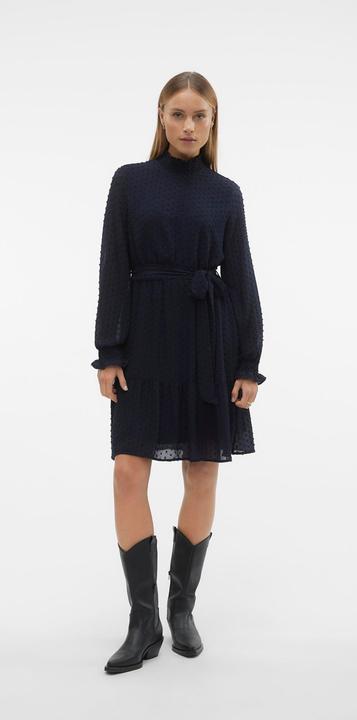 Produktbild Vero Moda Vmluna Ls High-Neck Short Dress Wvn Exp Kleid (XL)