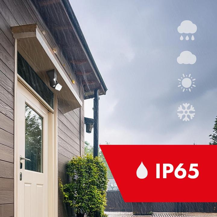 Actual product image Maclean Infrared PIR motion detector IP65 grey Range 12m MCE201 GR (12 m)