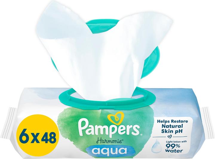 Pampers Harmonie Aqua (288 pièce(s))