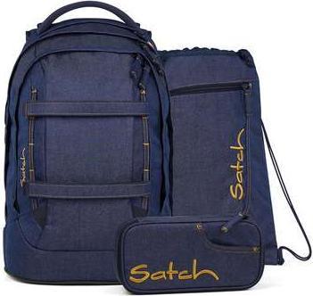 Produktbild Satch Schulrucksack Set Pack Denim (30 l)