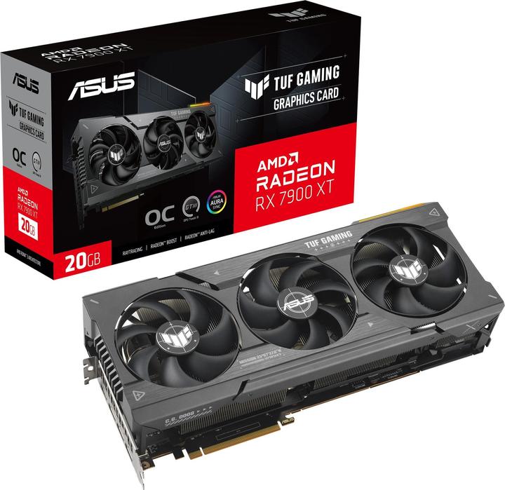 Produktbild ASUS Radeon TUF GAMING RX 7900 XT OC Edition (20 GB)