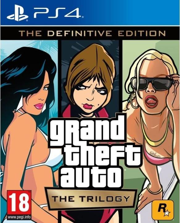 Rockstar Grand Theft Auto: The Trilogy - The Definitive Edition (PS4, EN)