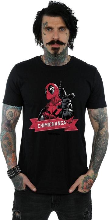 Produktbild Deadpool Chimichanga Finger TShirt (XXL)
