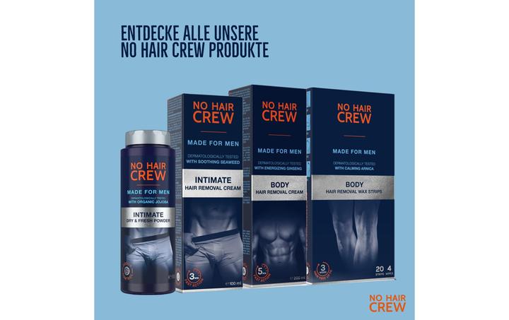 Immagine prodotto No Hair Crew strisce di cera a freddo (448.80 ml, 20 x, 76 g)