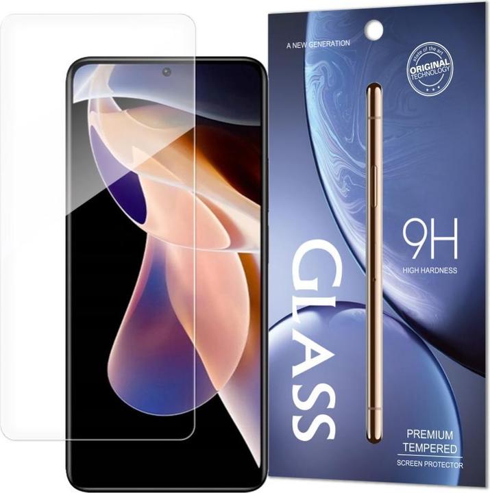 Hurtel Tempered Glass 9H screen protector Xiaomi Redmi Note 11 Pro + / 11 Pro (packaging - envelope) (1 Piece, Xiaomi Redmi Note 11 Pro)