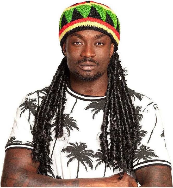 Produktbild Fasnacht Mütze Rasta