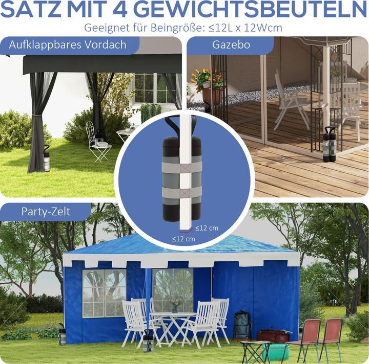 Produktbild Outsunny Gewichtssäcke (20 cm, 10 cm)