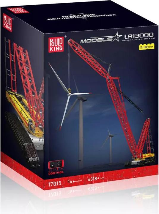 Actual product image Mould King Crawler crane LR13000