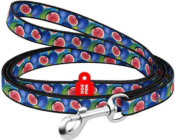Waudog nylon dog leash 20 mm wide, 122 cm long "fig" (Dog, Dog sport)