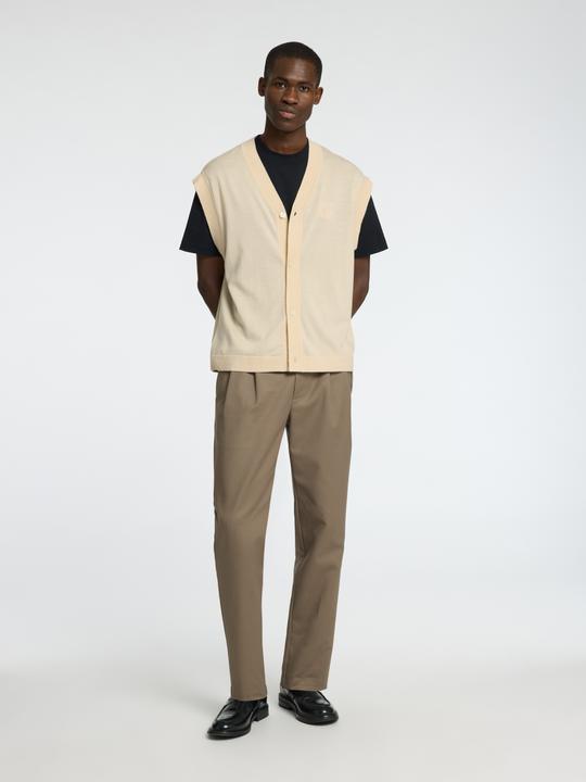 Image du produit Selected Homme Gilet tricoté 100% laine mérinos (M)