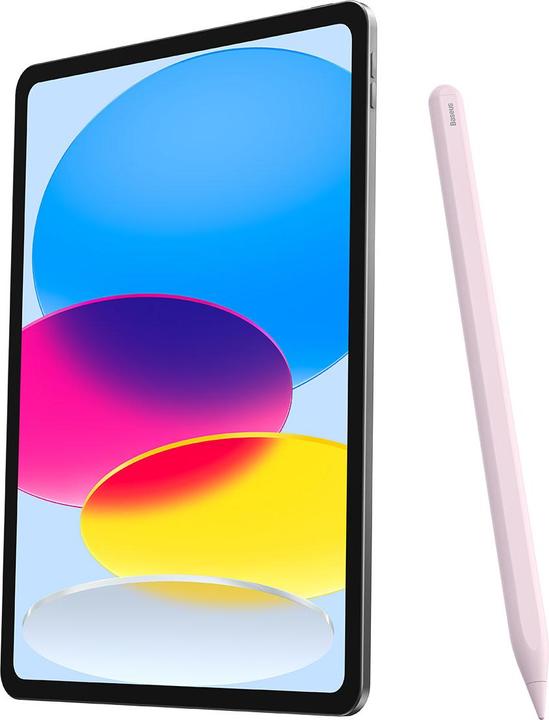 Actual product image Baseus Wireless Charging Pen for PhoneTablet Smooth Writing Pink