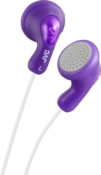 Actual product image JVC HA-F14, Wired, 16 - 20000 Hz, Music, 4.7 g, Headphones, Violet (Cable)