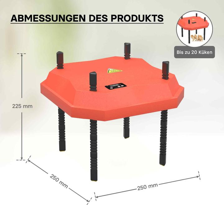 Produktbild Fudajo Küken-Wärmeplatte (30 W)