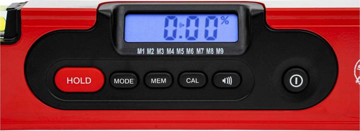 Actual product image Stier Digital spirit level SDW-1200 LCD display ±0.2° 120 cm (6 cm)