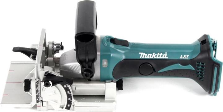 Actual product image Makita DPJ 180 RTJ 18 V Li-Ion battery groove cutter in Makpac + 2 x 5.0 Ah battery + charger