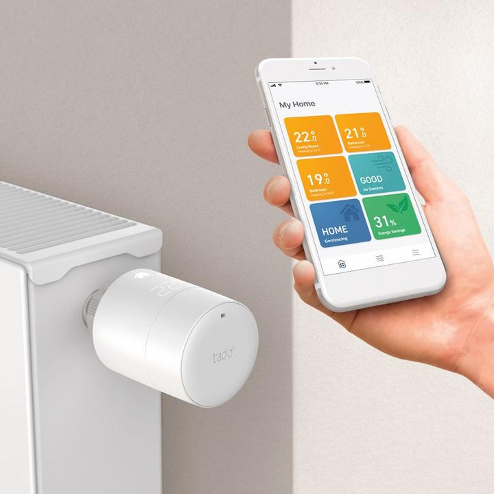 Produktbild tado° Smartes Heizkörper Thermostat – Quattro Pack