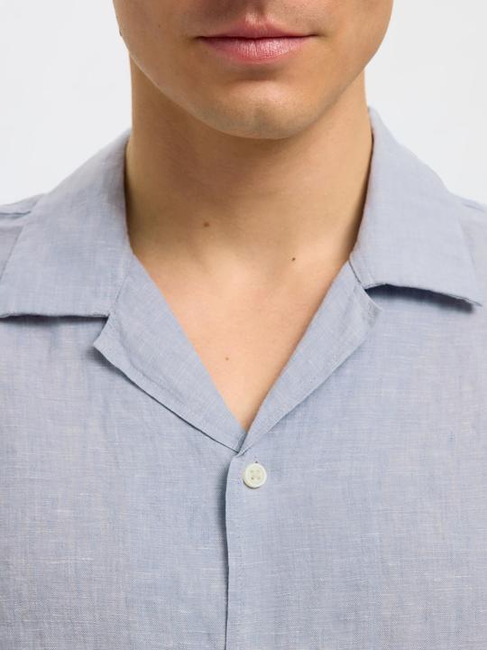 Image du produit Selected Homme 100% Leinen Kurzarmhemd (M)