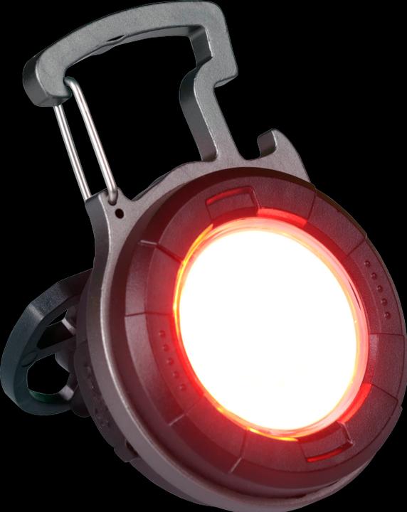 Actual product image Tracon LED wiederaufladbare Fahrradlampe mit Rotfunktion (260 lm)