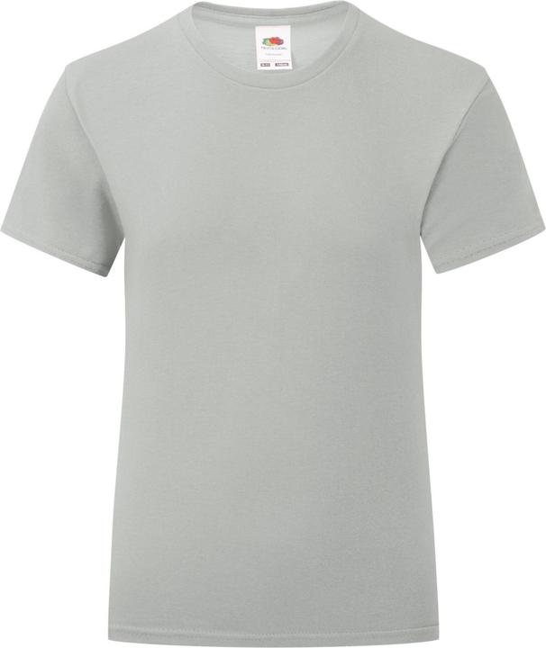 Actual product image Fruit of the Loom Girls Iconic T-Shirt (164, 170)