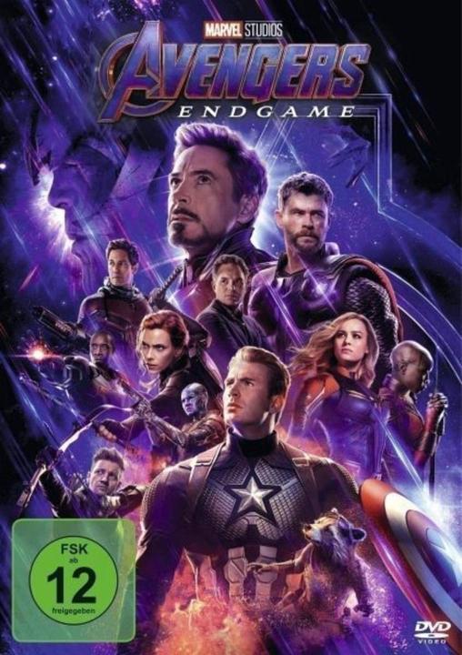 Actual product image Avengers Endgame - DVD (DVD, 2019, German, English)