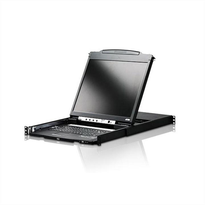 Actual product image Aten 19" TFT KVM console for 1U rack