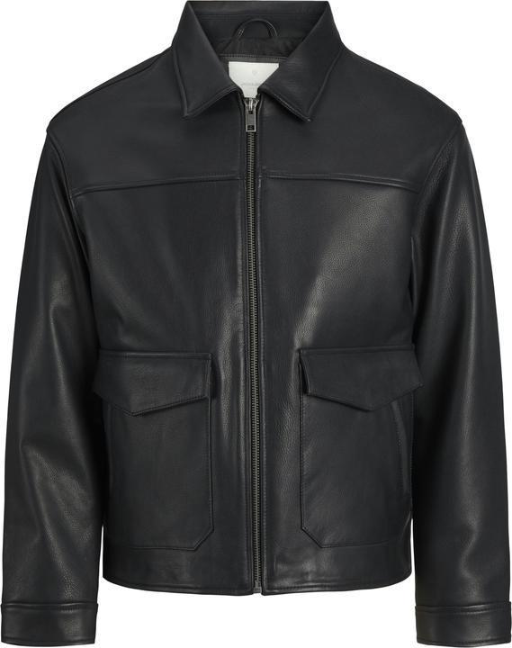 Jack & Jones Lederjacke Lederjacke (M)