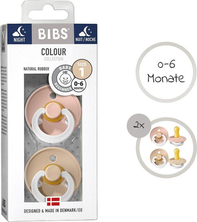 Actual product image Bibs Pacifier, pack of 2 0-6 months (2 x, up to 6 M.)