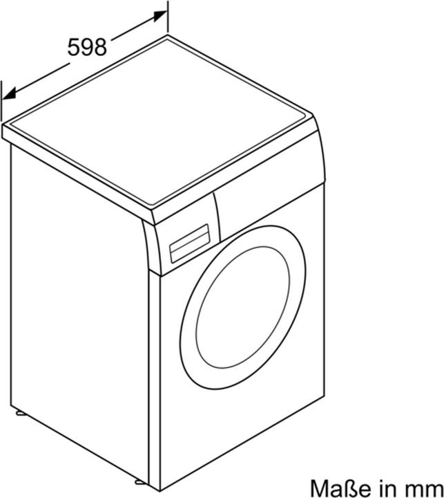 Produktbild Bosch Hausgeräte WUU28T40 (8 kg, Links)