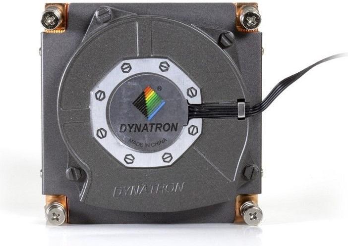 Actual product image Intertech R-18, 1U active, 95W TDP, LGA 2011, 2066 (28 mm)