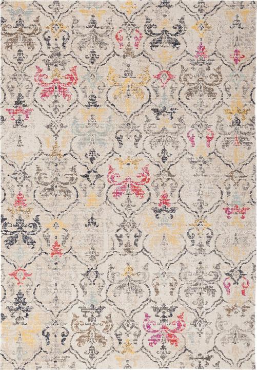 Image du produit Pergamon Kurzflor Designer Teppich Modern Vintage Orient Muster (80 x 150 cm)