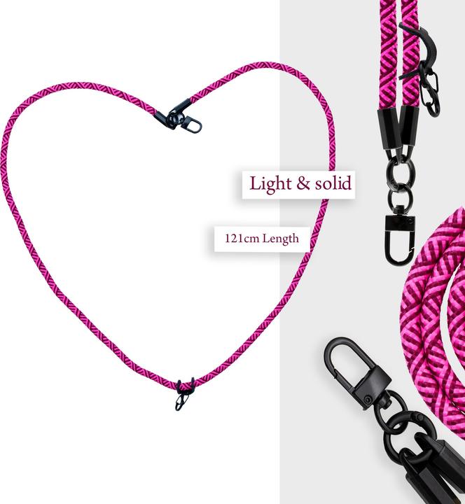 Produktbild Cadorabo Handykette für Sony Xperia Z3 Necklace Hülle mit verstellbarem Kordelband